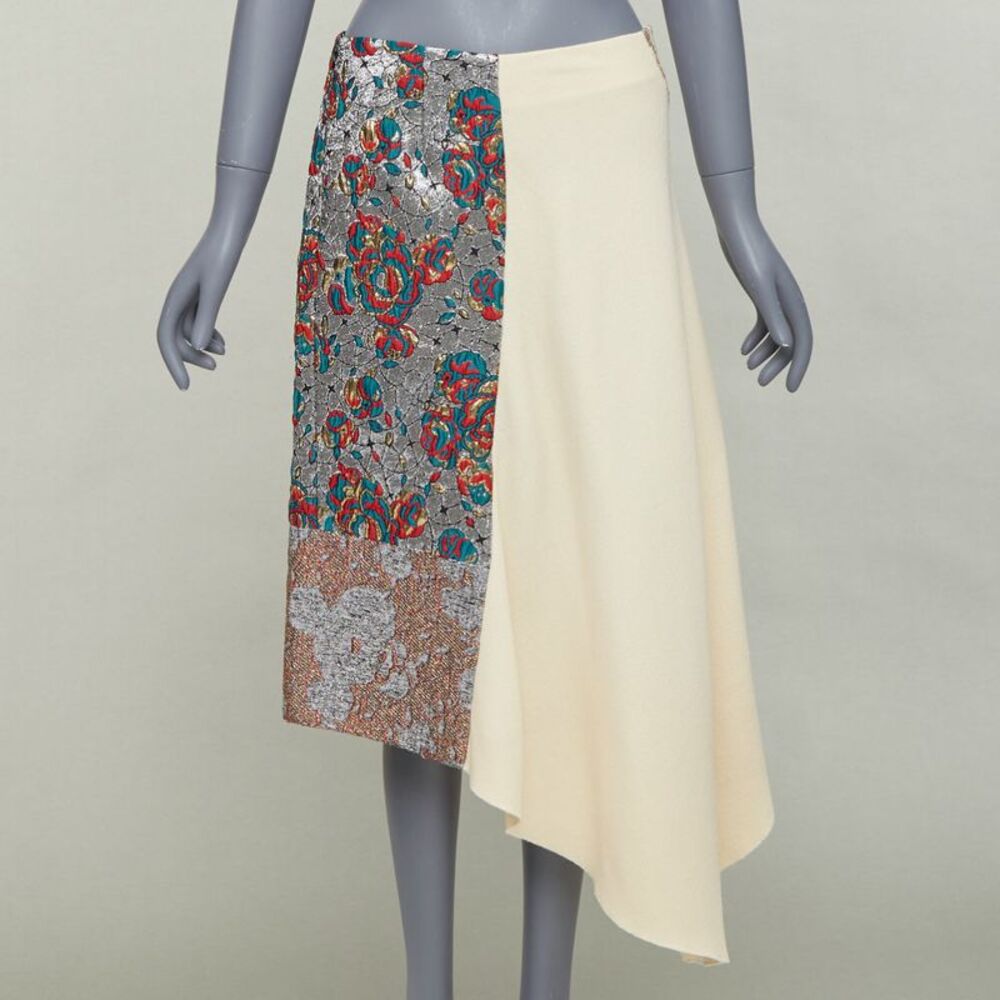 Stella Mccartney 2015 Wool Jacquard Skirt